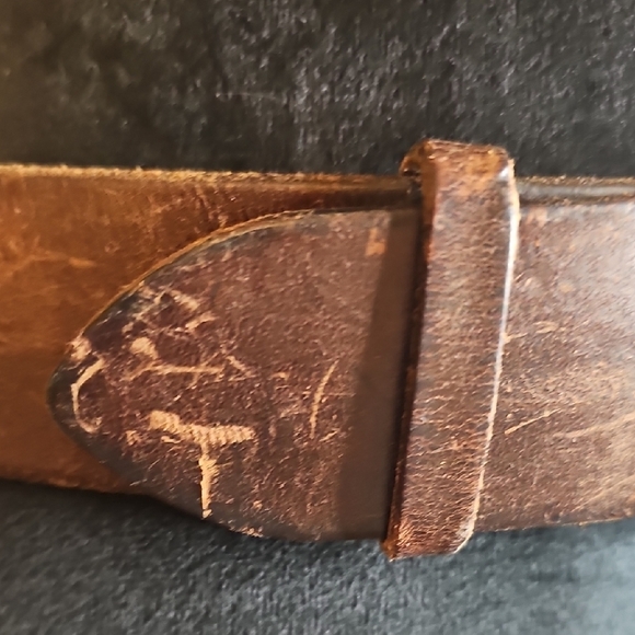 Abercrombie & Fitch Brown Leather Belt - Picture 3 of 12